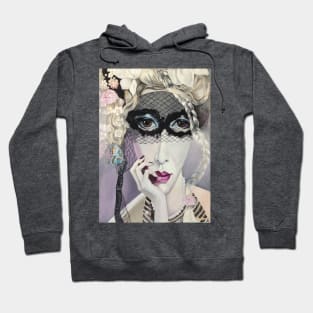 Lady in Mask. Hoodie